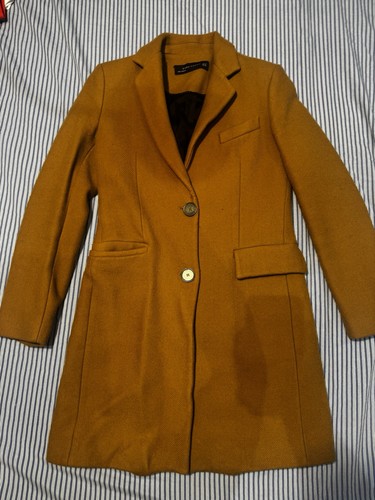 Zara woman camel - camel, wool