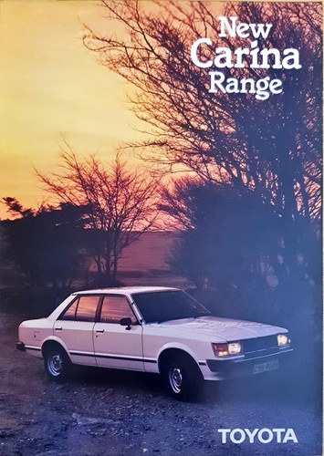 Toyota carina brochure 1980 - toyota,