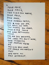 WASTED RITA A List Of Things