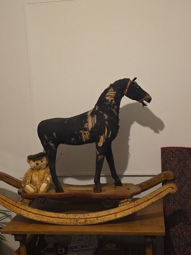 Antique edwardian rocking - antique,