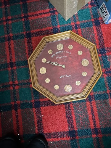 Vintage penny clock - penny,