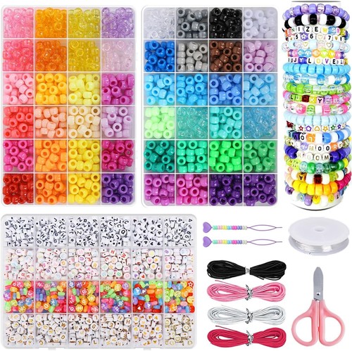 2000pcs pony beads for - 2000pcs,