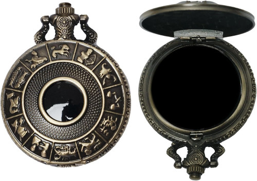 Obsidian scrying mirror - scrying,