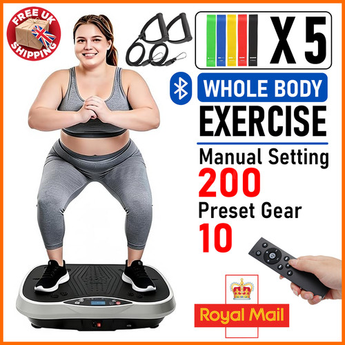 Power vibration plate exercise - vibration,