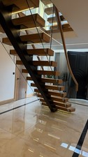 Steel Staircase Spine /