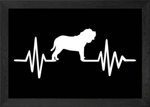 Neapolitan mastiff framed wall - framed,