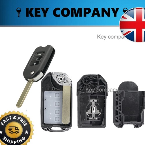 Button remote flip key fob - button,