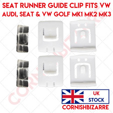 2X SEAT GOLF RUNNER GUIDE CLIP SEAT GUIDES FITS VW GOLF MK1 MK2 MK3 & 191881213