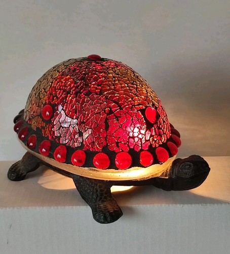 Tiffany style turtle table - tiffany,