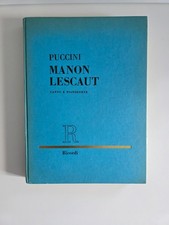 PUCCINI MANON LESCAUT CANTO E