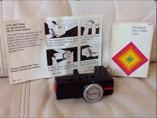 Polaroid 132 self timer - sx-70, #132