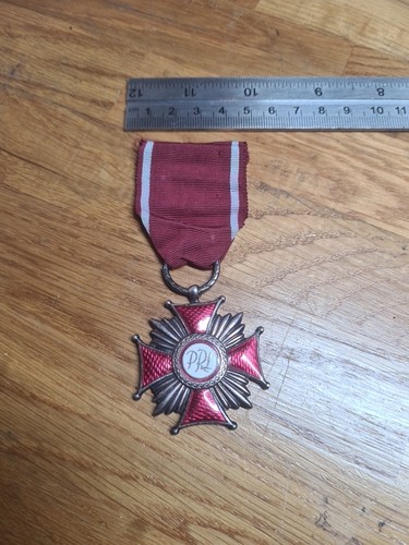 Wwii polish silver cross - wwii,