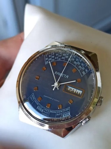 Vintage soviet men watch - vintage,