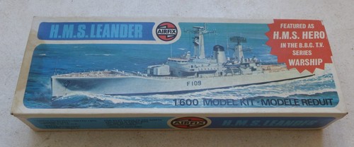 Rare hms hero airfix - rare, vintage