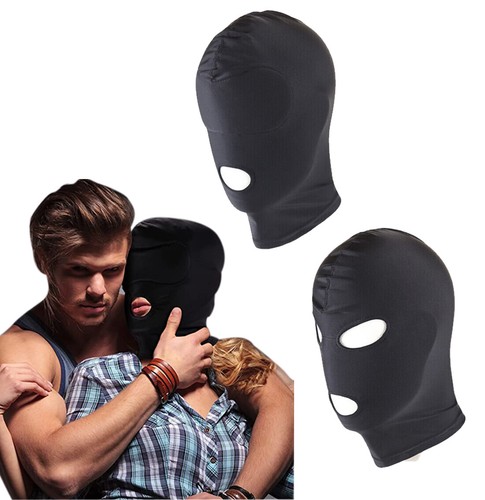 Fetish open mouth eye hood - mouth,