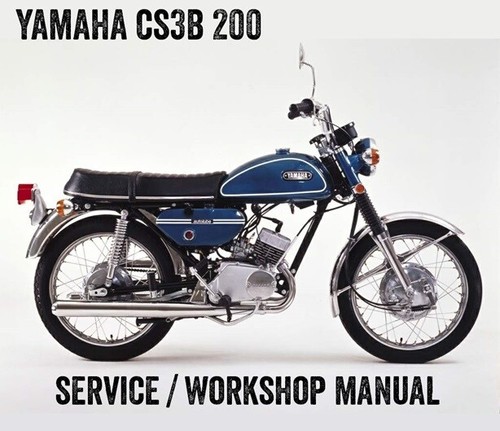 1970 1971 yamaha cs3b 200cc - yamaha,