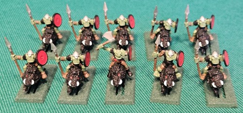 Warhammer orc wolf riders - warhammer,