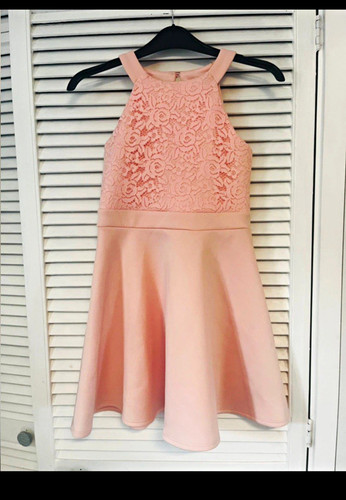 Lipsy london pink floral - london, lace