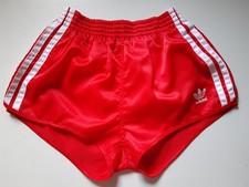 Vintage ADIDAS RED track shiny