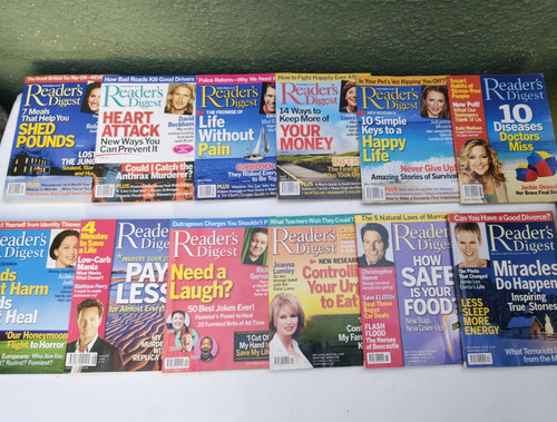 Readers digest magazines - readers, 2004