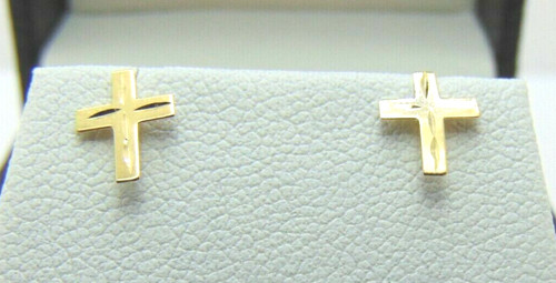 9ct gold small diamond - gold,
