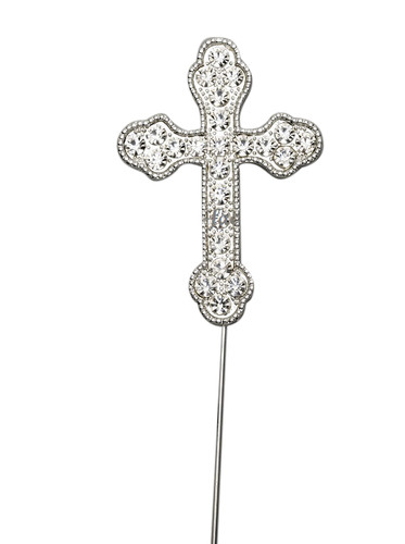 Cross cake pick topper - pick,