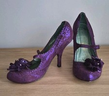 Irregular Choice Purple Floral