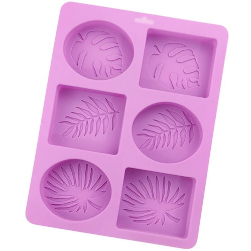 Leaf shape embossed palm - leaf,