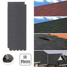Roofing Felt Shingles Tiles Roof Asphalt Shed Houses Square Fishscale Hexagonal