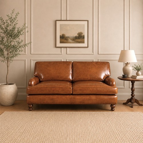 Tan brown genuine - tan, hide