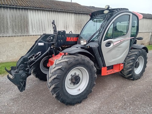 Manitou telehandler forklift - manitou,