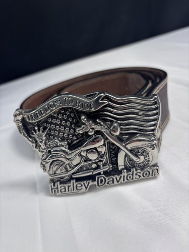 Vintage harley davidson belt - vintage,