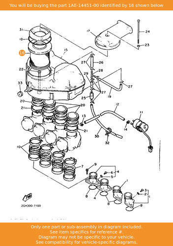 Yamaha element air cleaner - element,,