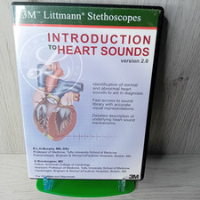 INTRODUCTION TO HEART SOUNDS LITTMANN STETHOSCOPES PC CD ROM - VERSION 2.0 RARE
