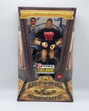 WWF WWE Elite Mattel Wrestling Figure Defining Moments BLOODY Stone Cold