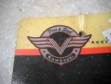 NOS OEM Kawasaki Billet Chrome Fork Caps VN1500 Vulcan 1988 VN800 K53020-106