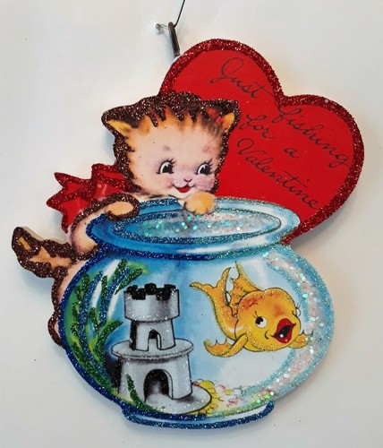 Cat goldfish bowl just - cat, bowl,
