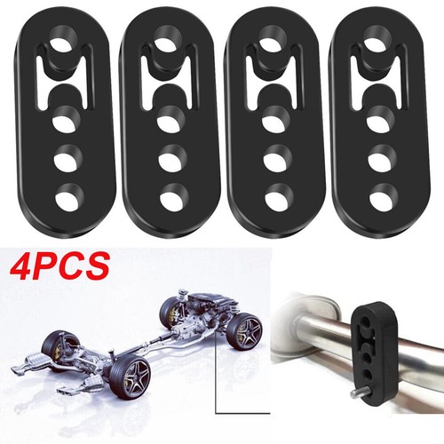 4pc black exhaust hanger - black,