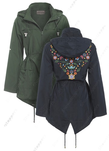 New womens rain mac - mac, parka