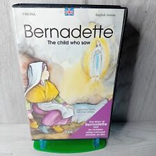 BERNADETTE VHS TAPE - RARE RETRO MOVIE RELIGOUS KIDS