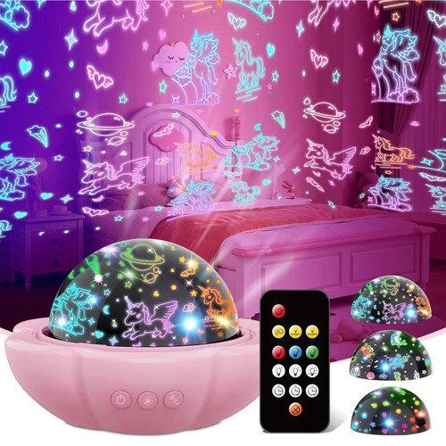 Night light kids unicorn - night,