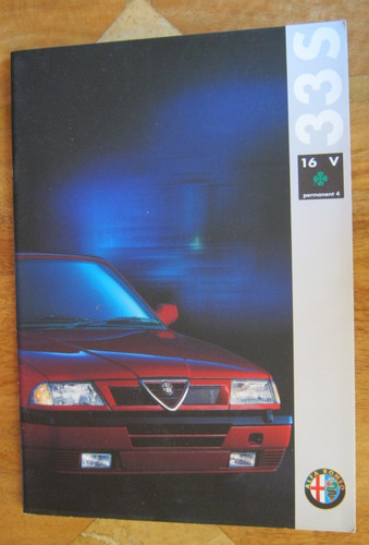 Alfa romeo 33s - romeo, 16v