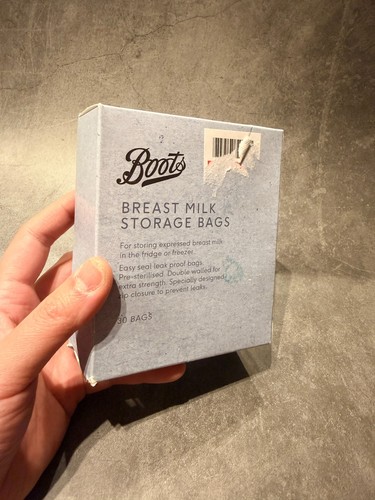 Boots breast milk storage bags - boots,