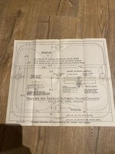 GARRARD AUTOMATIC RECORD CHANGER PLAYER Template -  L176
