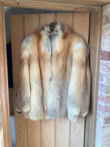 Luxury vintage genuine - red, fox