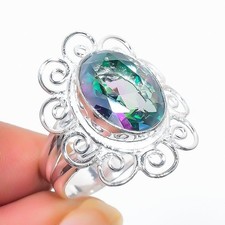 Mystic Topaz Gemstone 925