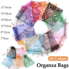 Drawstring Organza Bags Gift Wedding Favour Party Jewellery Packing Pouches Bag
