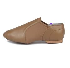 Split Sole Tan Jazz Shoes Uk Size 8 (Adult)
