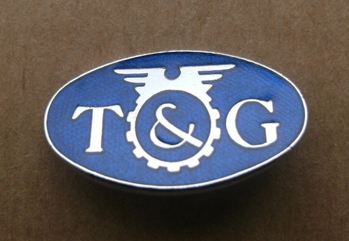 Trade union pin badge tgwu - pin,