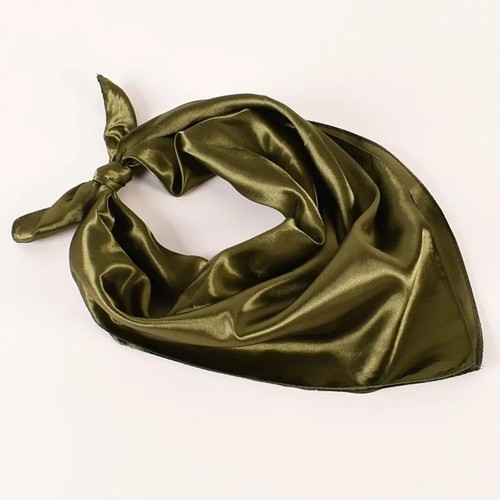 Square satin silk scarves - square,